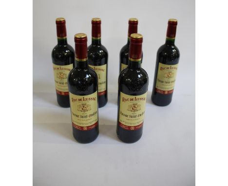 WINE - ROC DE LUSSAC 6 bottles of Roc De Lussac Saint-Emilion, Grand Vin De Bordeaux, 2016. (6)