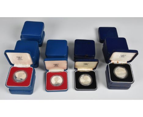 Numismatics - cased silver commemorative coins  To include twelve (12) cased silver proof 1978 Bailiwick of Guernsey ‘Royal v