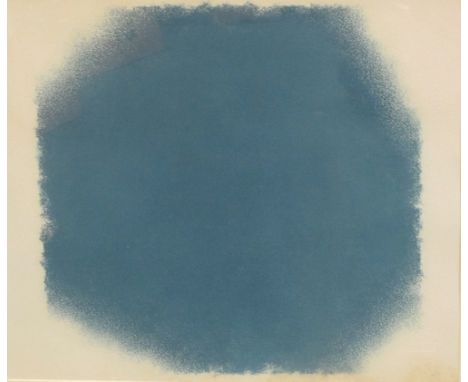 ‡JOSEPH BINDER (1898-1972)Monochromes 1965, No1 Indigo Lightpastel25 x 22 inProvenance: Mrs Cynthia Pearce, 1965           Ph