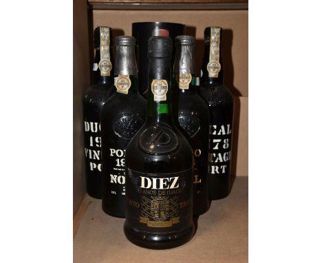 VINTAGE &amp; NON-VINTAGE PORT, comprising 2 x PORTO 1968 QUINTA DO NOVAL, a House Reserve Fine Old Tawny produced in 1968 an
