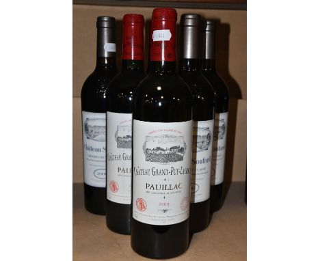 WINE, Six Bottles of Outstanding Bordeaux Wine from one of the finest vintages of the 20th century comprising 3 x CHATEAU GRA