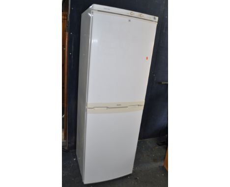 A BLOMBERG TALL FRIDGE FREEZER, width 60cm, depth 60cm, height 178cm (PAT pass and working at 4 and -18 degrees)