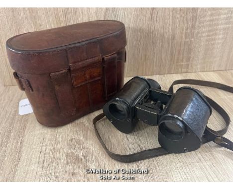 VINTAGE BINOCULARS IN CASE