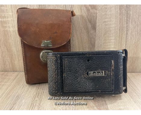 VINTAGE KODAK NO.1 JUNIOR CAMERA WITH CASE
