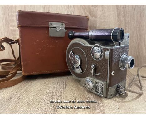 REVERE EIGHT MOVIE CAMERA WITH CASE