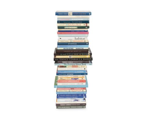 Books: Sir Terence ConranA selection of books written by or related to Sir Terence Conran, approximately 100 vol.,  including