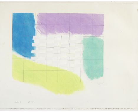 Richard Smith (British, 1931-2016)Lattice 3 Signed and dated 'R Smith (lower right); titled 'Lattice 3' (lower left)Pastel, p