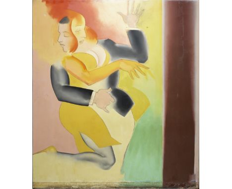 Allen Jones R.A. (British, born 1937)Mezzo Mural, 1995Oil on MDF 272.5 x 243cm (107 5/16 x 95 11/16in).Footnotes:Commissioned