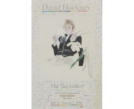 After David Hockney (British, born 1937)A collection of three David Hockney exhibition postersTo include David Hockney; Trave