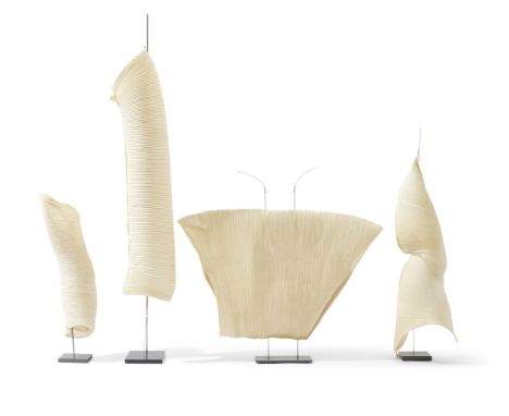 A group of four lamp bases, designed by Dagmar Bombach for Ingo MaurerFrom the MaMo Nouchies series, 1998To include Ysmen, Ba