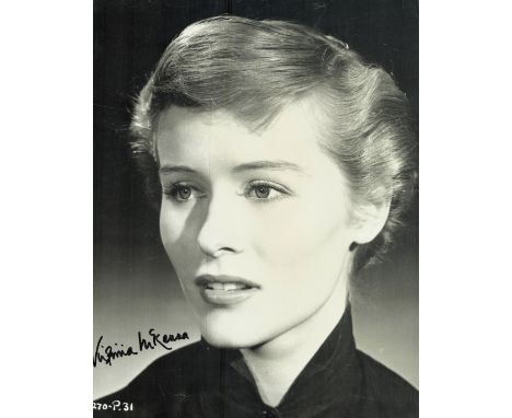 Virginia McKenna signed 10x8 inch black and white vintage photo. Good condition. All autographs come with a Certificate of Au