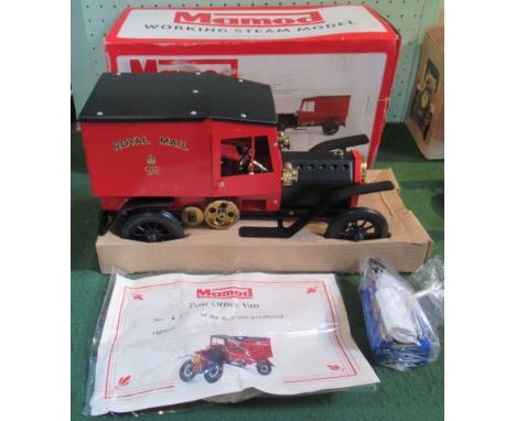 A Mamod working steam model of a Post Office van PO1.