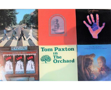 A collection of ten vinyl LP's, to include: a three album box set 'The Concert for Bangladesh', to include booklet, George Ha