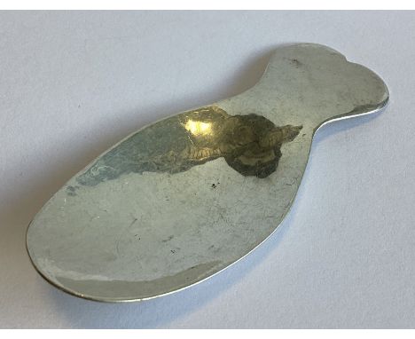 A good heavy silver caddy spoon. London 1978. By FPA. Approx. 24 grams.