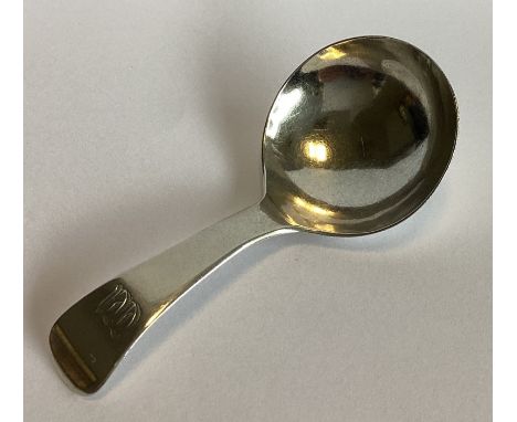 A Georgian silver OE pattern caddy spoon. Birmingham 1825. By Joseph Wilmore. Approx. 11 grams.