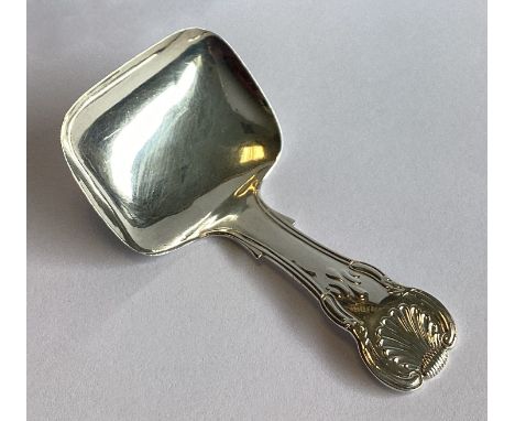 A good silver Kings' pattern caddy spoon. Birmingham 1817. By Joseph Wilmore. Approx. 13 grams.