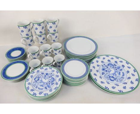 Villeroy & Boch - A collection of dinner and tea wares from the Switch 3 collection, patterns include Cordoba, Castell and Co