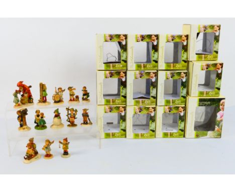 Manufaktur Rodental - A collection of Original M I Hummel figures, predominantly boxed to include Winters Here, Holiday Fun, 