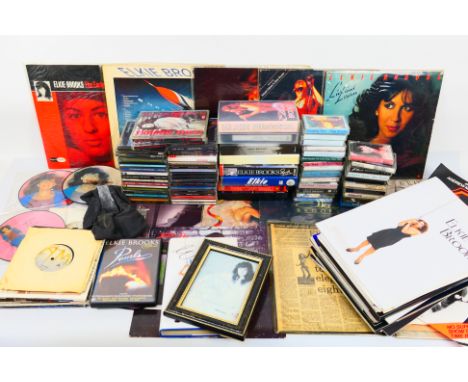 Elkie Brooks - A collection of vinyl records (including picture discs), compact discs, tour programmes, ephemera and similar 