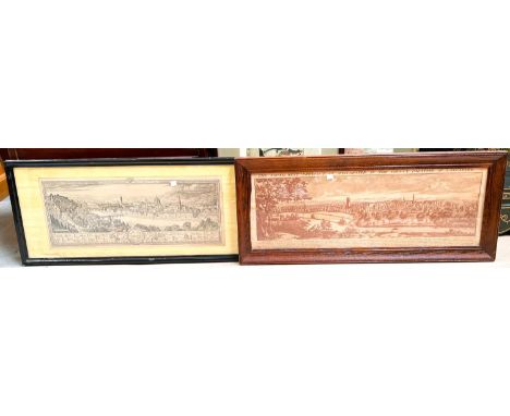 "S Pagget" Queen Victoria's Funeral, print, framed and glazed and 2 other prints&nbsp; 