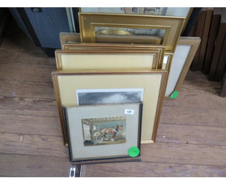 A Small collection of prints and engravings. Some 19th century. (A quantity) 