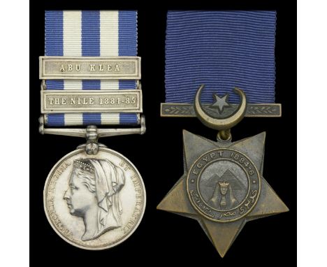 The rare and important ‘Egypt and Sudan’ pair awarded to George Zeidan, an Interpreter attached to the Intelligence Departmen