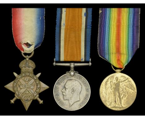 Three: Private W. J. Cross, Oxfordshire and Buckinghamshire Light Intantry  1914 Star (8362 Pte. W. J. Cross. 2/Oxf: & Bucks: