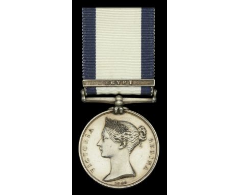 Naval General Service 1793-1840, 1 clasp, Egypt (William Caworth.) light contact marks, otherwise good very fine £1,400-£1,80