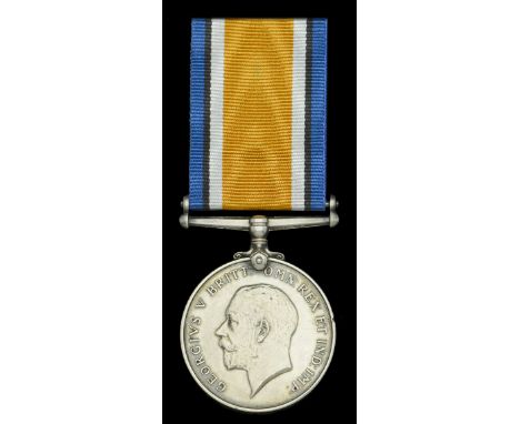 British War Medal 1914-20 (Dr. Naguib Bey Mahfouz.) minor edge bruise, very fine £180-£220  ---  Naguib Mafouz MB, BCh, MCh, 