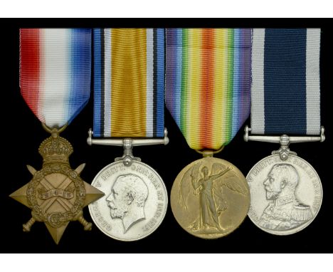 Four: Engine Room Artificer First Class S. B. Wilde, Royal Navy  1914-15 Star (270093, S. B. Wilde, E.R.A.1. R.N.); British W