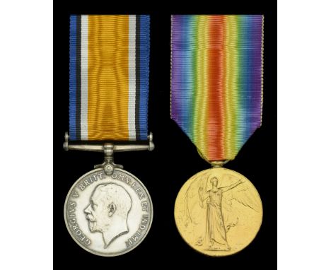 Pair: Private F. G. Richardson, Oxfordshire and Buckinghamshire Light Infantry  British War and Victory Medals (23650 Pte. F.