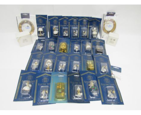 Twenty-four carded The Dolls House Emporium Electric Light dolls house accessories, two boxed transformers, two unopened roll