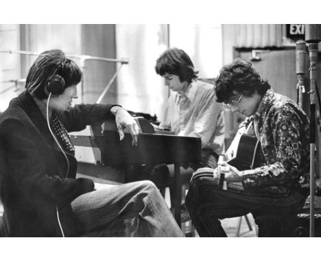 Paul Berriff, OBE, (British, 20th century), 'Pink Floyd, Abbey Road', giclee print from a limited edition of 100  53 x 83cm (