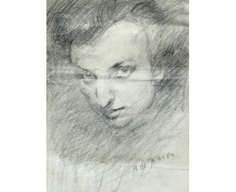 § Arnold Henry Mason, RA (British, 1885-1963) Study of a girl; and Study of a girl, with a sketch of a woman to the reverse t
