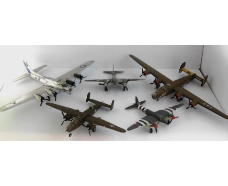 Corgi Aviation Archive Collector Series to include: B17 48354 F, B24 252563, DH Mosquito HX 922 EG (x2); B25 02344 US Army, a