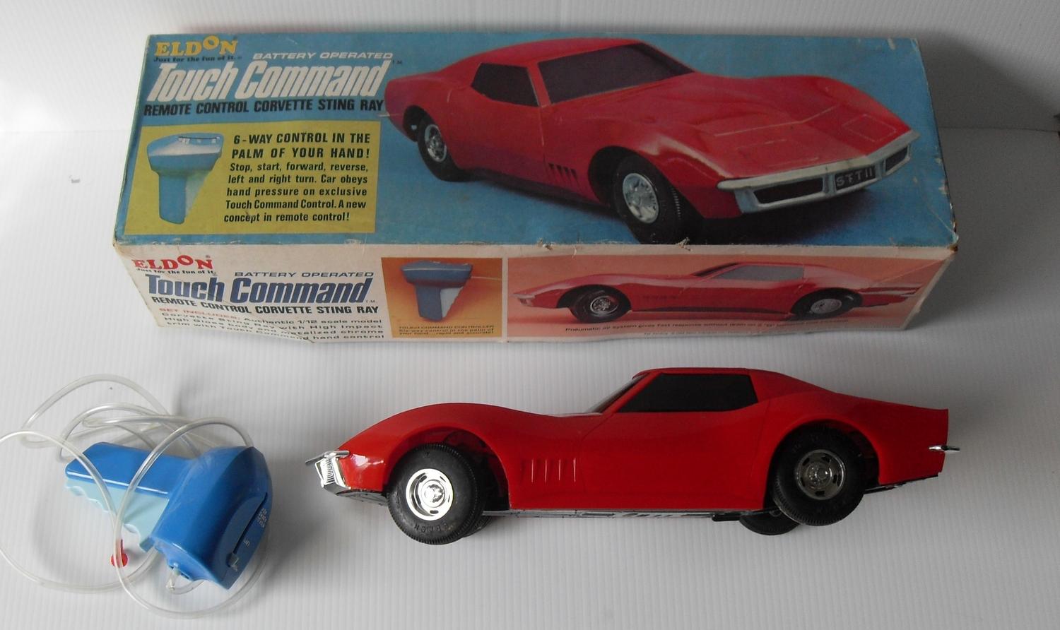 A Boxed Eldon Battery Operated Touch Command Remote Control Corvette Lot 166 A Boxed Eldon Battery Operated Touch Command Remote Control Corvette Stingray Car In