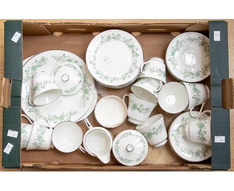 Aynsley Emeraldisle tea service, missing teapot