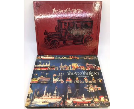 Vintage Toys reference books: The &nbsp;Art of the Tin Toy by David Pressland, The World of Antique Toys by Jeffrey Levitt, A