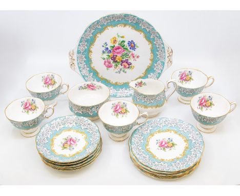 Royal Albert Enchantment tea set, no teapot