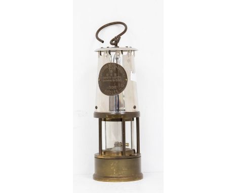 A miners Tiley lamp, chrome