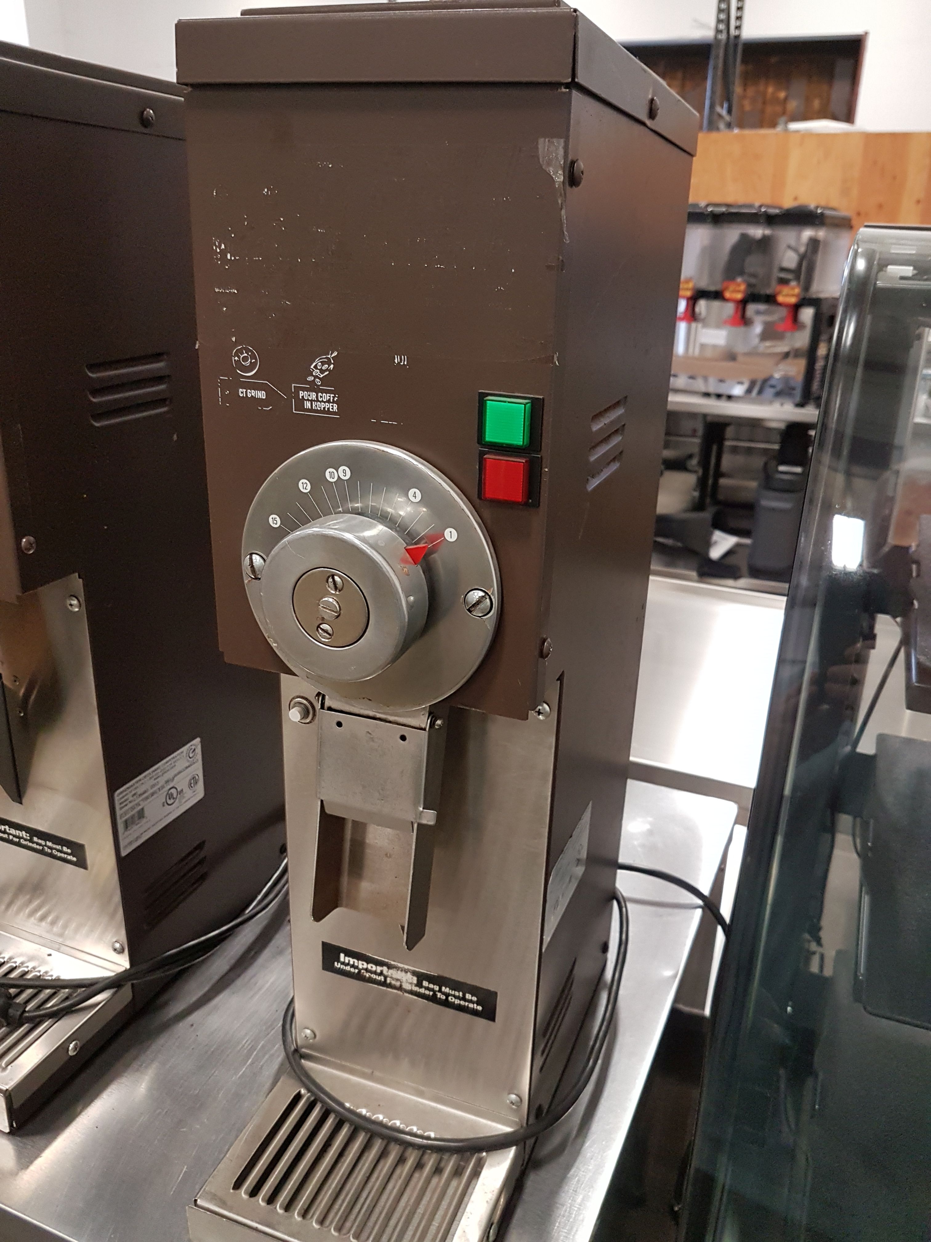 Grindmaster Coffee Grinder Model 890, Notes Tested Working Used