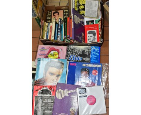 POP MUSIC EPHEMERA, a collection of books, magazines and photographs, mainly about Elvis Presley, but also includes The Rolli