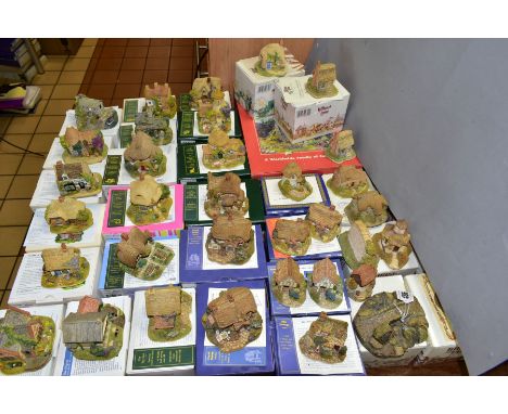 THIRTY FIVE LILLIPUT LANE SCULPTURES FROM SYMBOL OF MEMBERSHIP/COLLECTORS CLUB FREE GIFT, all boxed and with deeds except whe