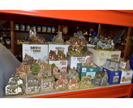 THIRTY LILLIPUT LANE SCULPTURES FROM THE NORTHERN COLLECTION, some boxed and with deeds where mentioned, 'Stocklebeck Mill', 