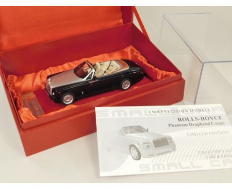 CMR ROLLS-ROYCE MODEL. A CMR scale model of a Phantom Drophead Coupe. Mint &amp; boxed.