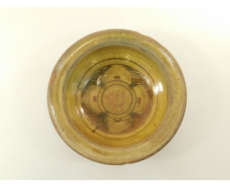 MICHAEL CARDEW LEACH. An early Leach Pottery sgraffito decorated slipware bowl by Michael Cardew. Impressed 'MC' monogram &am