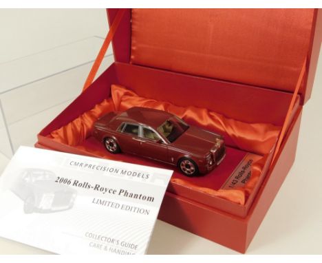 CMR ROLLS-ROYCE MODEL. A CMR scale model of a 2000 Phantom. Mint &amp; boxed.