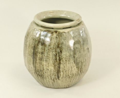 CLARY ILLIAN LEACH. A Leach Pottery vase by American potter Clary Illian. Impressed personal &amp; Pottery marks. Height 14cm