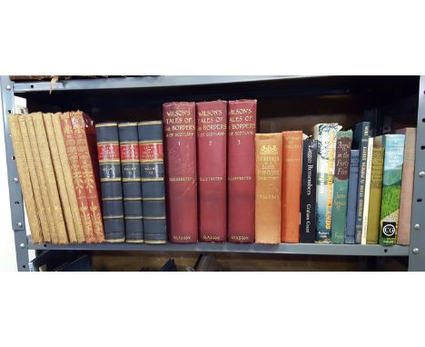 (SCOTTISH INTEREST) HIGHLAND CLANS AND REGIMENTS complete set of 8 parts, lives of eminent Scotsmen, well bound, 3 vols (by C