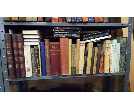 VARIOUS ASIMOV PAPERBACKS: A manual of British birds Howard Saunders1899, 41 books.   